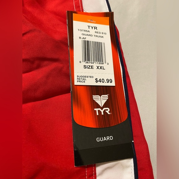 TYR Lifeguard Men’s Swim 🏊‍♂️ Trunks - Picture 6 of 6